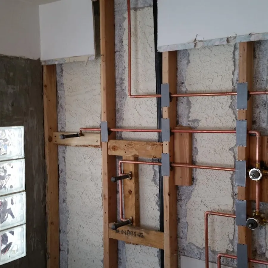 Copper pipe installation for Burst Pipe Repair in Hackensack